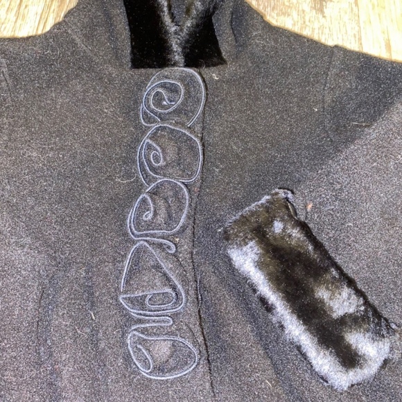 Girls Starting Out 18 months black dress coat - Picture 6 of 7